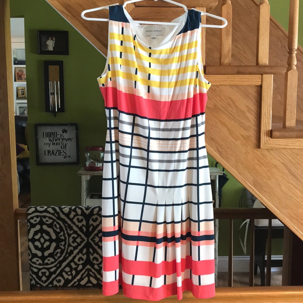 Donna Morgan Pleated Dress